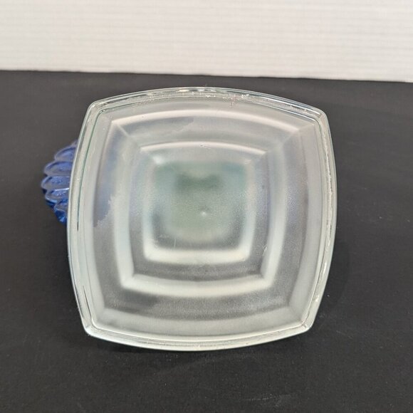 Cristal D'Arques Lead Crystal vintage peacock figurine Blue Green Yellow Clear - Picture 3 of 4